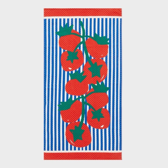 Room Essentials Other - ROOM ESSENTIALS NWT tomato stripe beach towel -6’